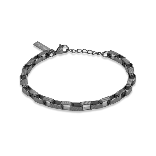 POLICE férfi acél karkötő Player karkötő POPEAGB0041803 - Elegáns ékszer webáruház Budapest
