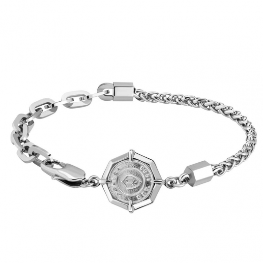 POLICE férfi acél karkötő Tombo karkötő POPEJGB2008711 - Elegáns ékszer webáruház Budapest