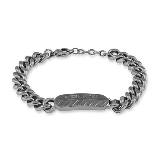 POLICE férfi acél karkötő Treadstone karkötő POPEAGB0078002 - Elegáns ékszer webáruház Budapest