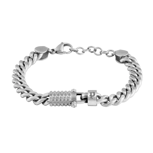 POLICE férfi acél karkötő Wrath karkötő POPEAGB0036604 - Elegáns ékszer webáruház Budapest