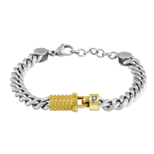 POLICE férfi acél karkötő Wrath karkötő POPEAGB0036605 - Elegáns ékszer webáruház Budapest