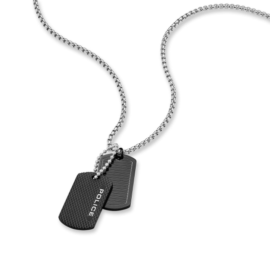 POLICE férfi acél nyaklánc Duet nyaklánc POPEAGN0042001 - Elegáns ékszer webáruház Budapest