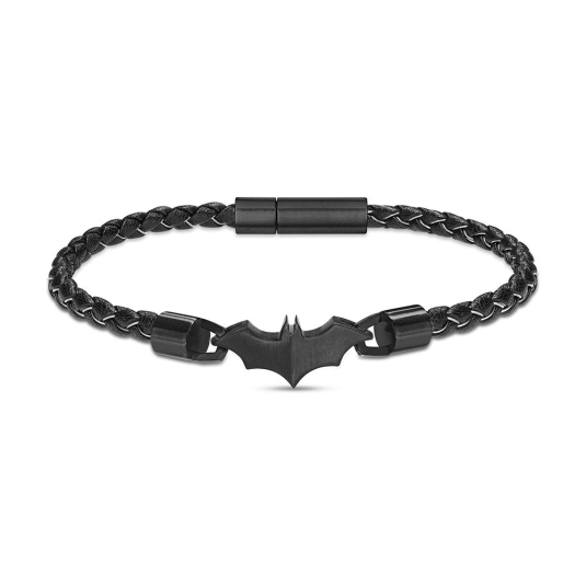 POLICE férfi bőr karkötő Batman: Batarang karkötő POPEAGB0034701 - Elegáns ékszer webáruház Budapest