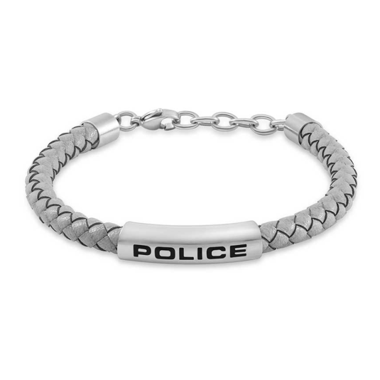 POLICE férfi bőr karkötő Skyfall karkötő POPEAGB0079602 - Elegáns ékszer webáruház Budapest