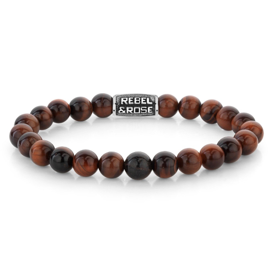 REBEL & ROSE karkötő Tigrisvörös Vintage karkötő RR-80103-V - Elegáns ékszer webáruház Budapest