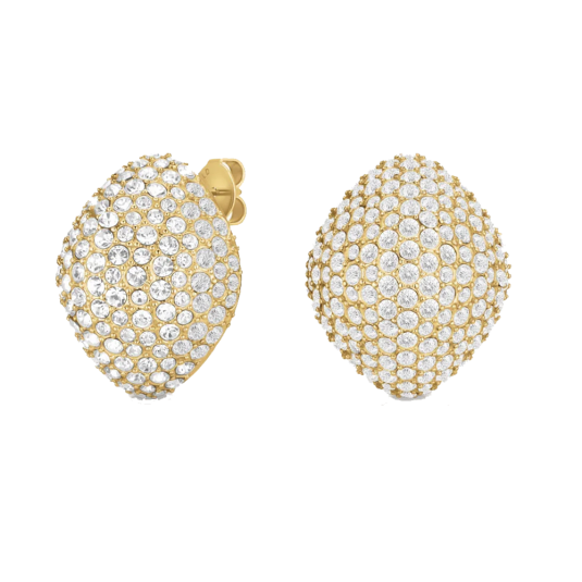 ROSEFIELD acél fülbevaló Pave bedugós fülbevaló fülbevaló JEPBG-J1222 - Elegáns ékszer webáruház Budapest