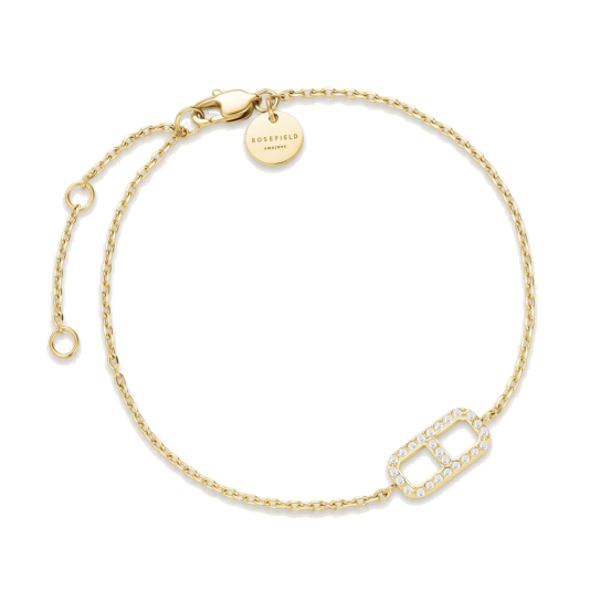 ROSEFIELD acél karkötő nyolcszögletű karkötő JBOCG-J1184 - Elegáns ékszer webáruház Budapest
