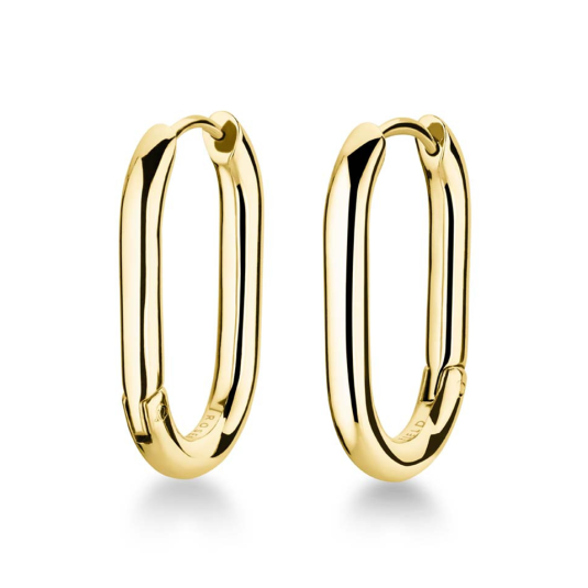 ROSEFIELD ovális fülbevaló fülbevaló JEOLG-J567 - Elegáns ékszer webáruház Budapest