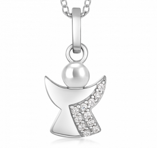 SOFIA ezüst angyal medál medál SJ232321.200 - Elegáns ékszer webáruház Budapest