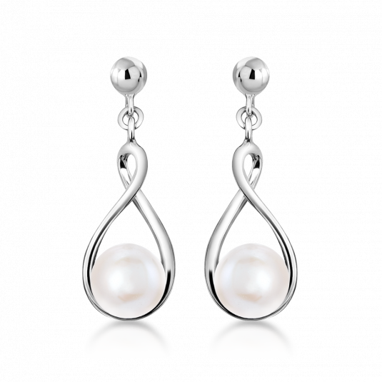 SOFIA ezüst fülbevaló fülbevaló AEAE7209WFM/R - Elegáns ékszer webáruház Budapest