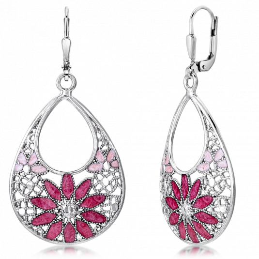 SOFIA ezüst fülbevaló fülbevaló GAORMG152R&LR - Elegáns ékszer webáruház Budapest