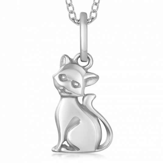 SOFIA ezüst macska medál medál SJ233135.200 - Elegáns ékszer webáruház Budapest