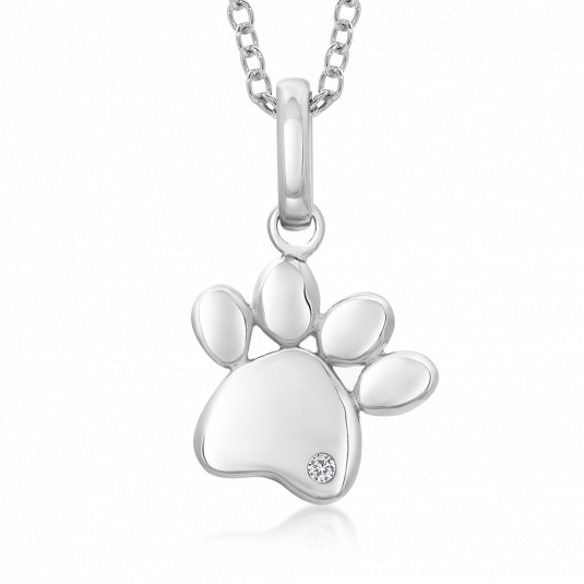 SOFIA ezüst mancs medál medál AEAP12176Z/R - Elegáns ékszer webáruház Budapest