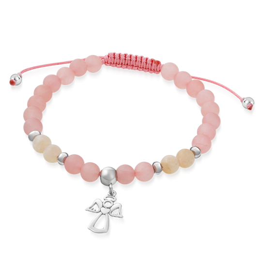 SOFIA féldrágakő karkötő Angyali ölelés karkötő ST-MOSM+QZRFR-A57 - Elegáns ékszer webáruház Budapest