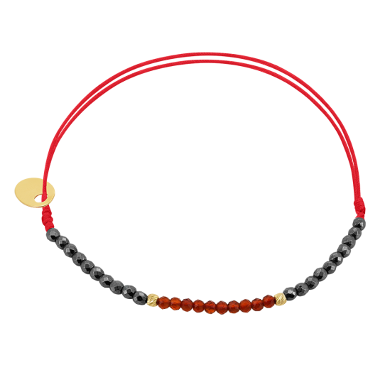 SOFIA féldrágakő karkötő Balance karkötő ST-CAR+HEM-YGA3 - Elegáns ékszer webáruház Budapest