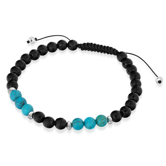 SOFIA féldrágakő karkötő Bátorság karkötő ST-OXFAC+TQ-A49 - Elegáns ékszer webáruház Budapest