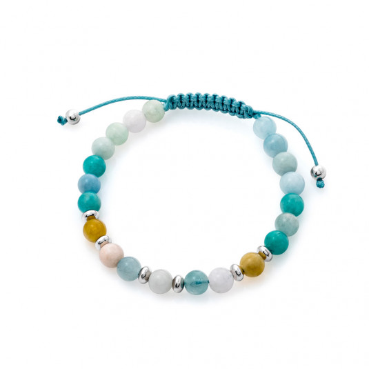 SOFIA féldrágakő karkötő Fresh Hope karkötő ST-BE+AM-A15 - Elegáns ékszer webáruház Budapest