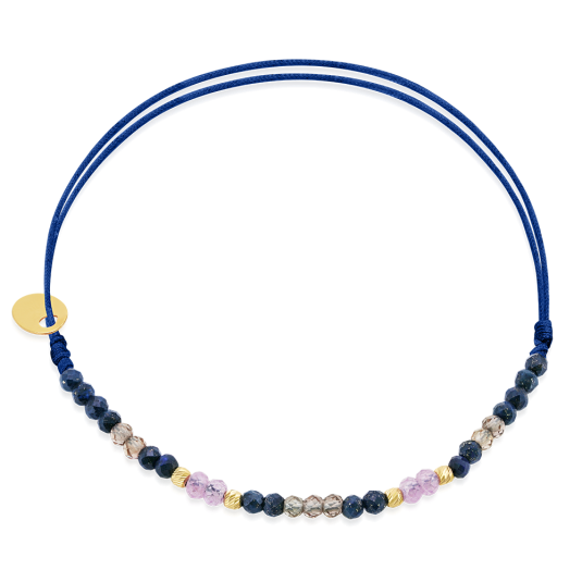 SOFIA féldrágakő karkötő Inspiráció karkötő ST-LAP+ZAFP+ZIRB-YGA1 - Elegáns ékszer webáruház Budapest