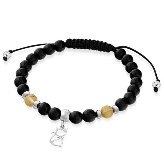 SOFIA féldrágakő karkötő Intuíció karkötő ST-OXFAC+CRGR-A53 - Elegáns ékszer webáruház Budapest