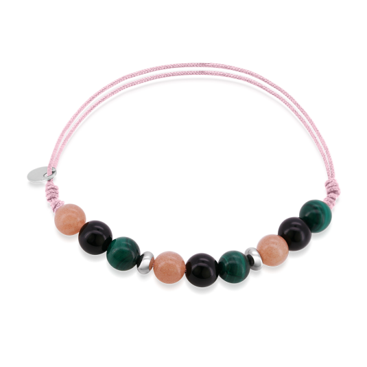 SOFIA féldrágakő karkötő Magabiztosság karkötő ST-SUN+MAL+TUR-A58 - Elegáns ékszer webáruház Budapest