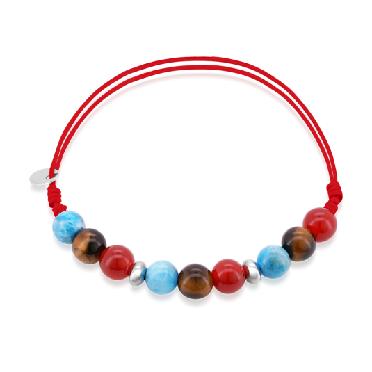 SOFIA féldrágakő karkötő Motiváció karkötő ST-CAR+APA+TIG-A58 - Elegáns ékszer webáruház Budapest