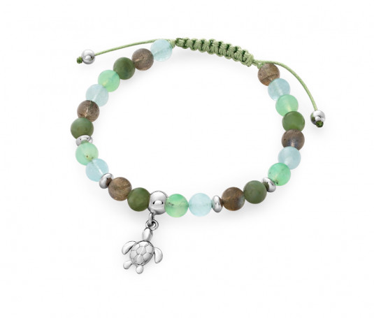 SOFIA karkötő féldrágakövekből A lélek útja karkötő ST-JAr+AQ+LA+CH-A4 - Elegáns ékszer webáruház Budapest