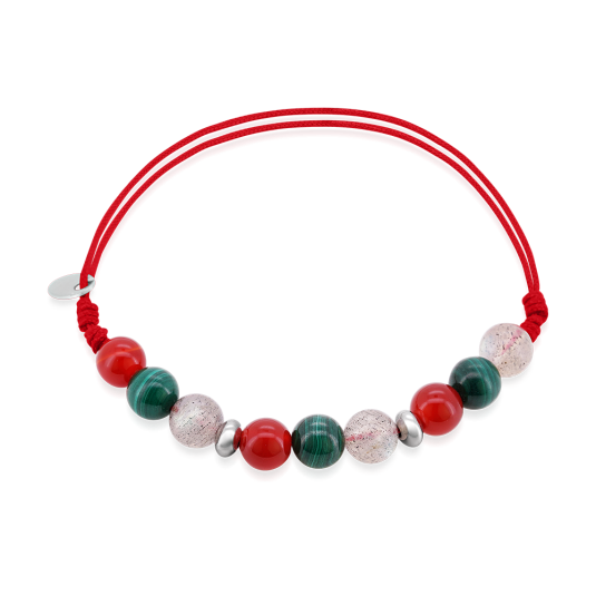 SOFIA karkötő féldrágakövekből Boldogság karkötő ST-MAL+LAB+CAR-A58 - Elegáns ékszer webáruház Budapest