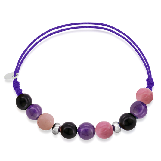 SOFIA karkötő féldrágakövekből Egészség karkötő ST-AM+TUR+RHO-A58 - Elegáns ékszer webáruház Budapest