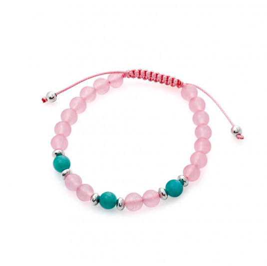 SOFIA karkötő féldrágakövekből Gyengédség és remény karkötő ST-QZr+AM-A14 - Elegáns ékszer webáruház Budapest