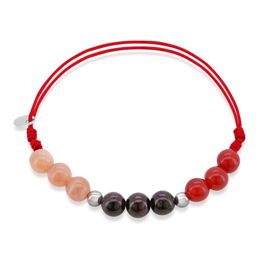 SÓFIA karkötő féldrágakövekből Rák karkötő ST-CAR+MSM+GAR-A59 - Elegáns ékszer webáruház Budapest