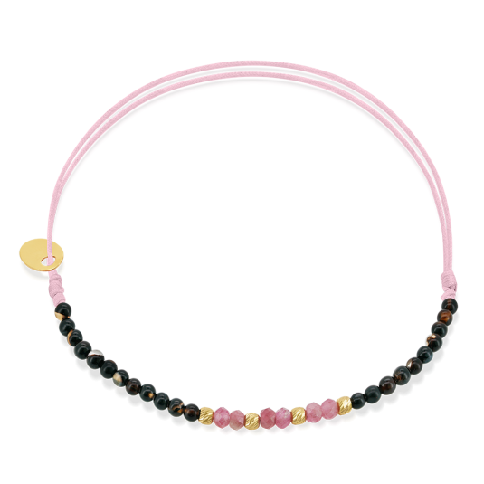 SOFIA karkötő féldrágakövekből Secret karkötő ST-MOPB+TURP-YGA4 - Elegáns ékszer webáruház Budapest