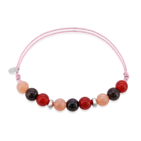 SOFIA karkötő féldrágakövekből Trust karkötő ST-SUN+GAR+CAR-A58 - Elegáns ékszer webáruház Budapest