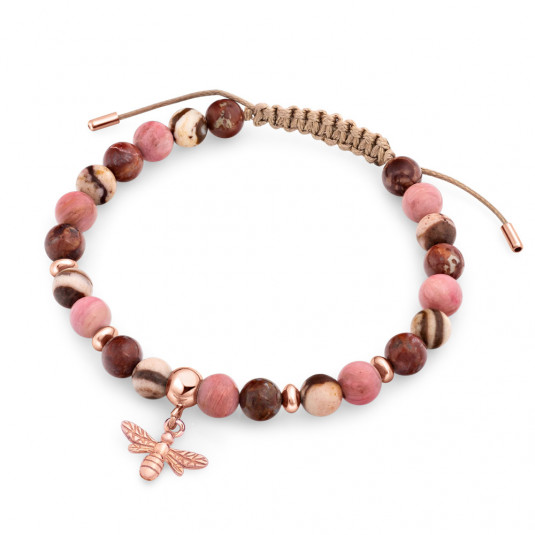 SOFIA karkötő féldrágakövekből Zore karkötő ST-JAz+JAm+RHOh-A2R - Elegáns ékszer webáruház Budapest