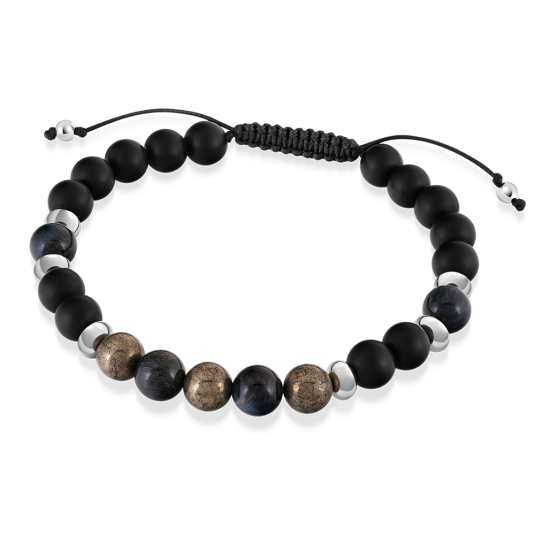 Szófia féldrágakő karkötő Bátorság karkötő ST-OXFR+HE+IP-A45 - Elegáns ékszer webáruház Budapest