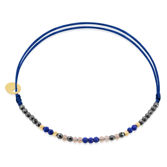 Szófia féldrágakő karkötő Bölcsesség karkötő ST-HEM+LAP+ZIRW-YGA1 - Elegáns ékszer webáruház Budapest