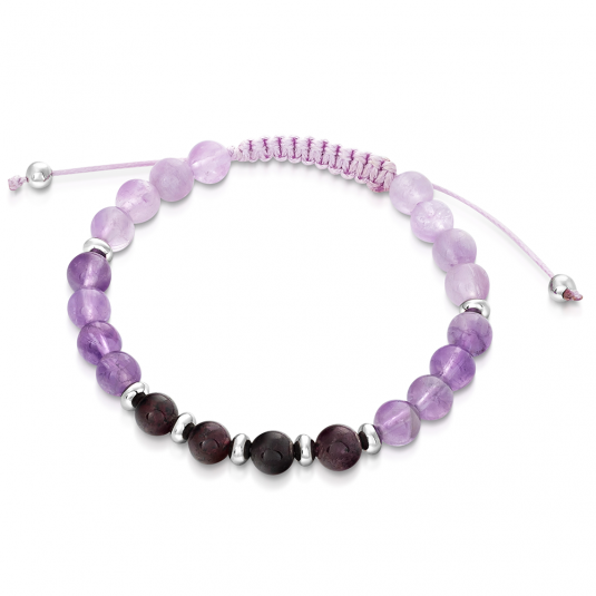 Szófia féldrágakő karkötő Inner Fire karkötő ST-GAR+AMd+AMl-A21 - Elegáns ékszer webáruház Budapest