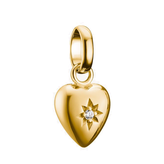 THOMAS SABO CONNECT charm medál Szív csillaggal