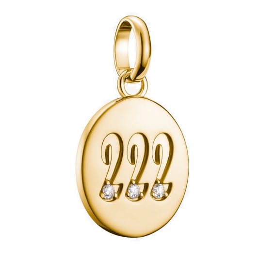 THOMAS SABO CONNECT medál medál 222-es angyalszámmal