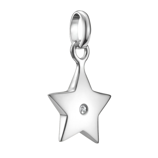 THOMAS SABO CONNECT medál medál Csillag fehér kővel medál CC1238-051-14 - Elegáns ékszer webáruház Budapest