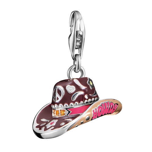 THOMAS SABO Cowboy hat charm medál medál 2216-041-7 - Elegáns ékszer webáruház Budapest