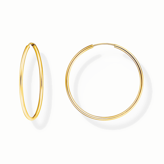 THOMAS SABO Gold hoop fülbevaló fülbevaló CR728-413-39 - Elegáns ékszer webáruház Budapest
