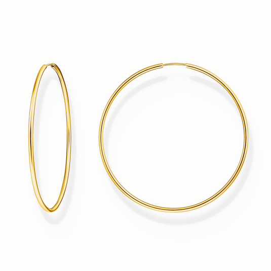 THOMAS SABO Gold hoop fülbevaló fülbevaló CR729-413-39 - Elegáns ékszer webáruház Budapest