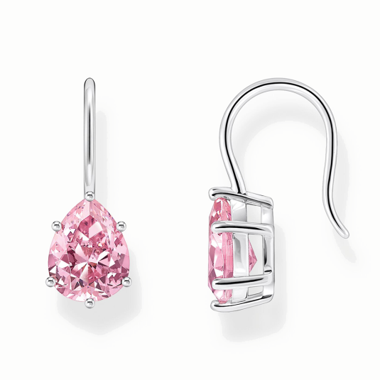 THOMAS SABO Pink drop fülbevaló fülbevaló H2290-051-9 - Elegáns ékszer webáruház Budapest