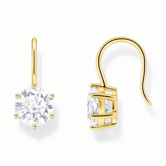 THOMAS SABO White stone fülbevaló fülbevaló H2287-414-14 - Elegáns ékszer webáruház Budapest