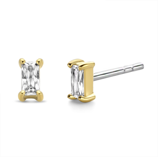 TI SENTO ezüst fülbevaló cirkonnal fülbevaló 7865ZY - Elegáns ékszer webáruház Budapest