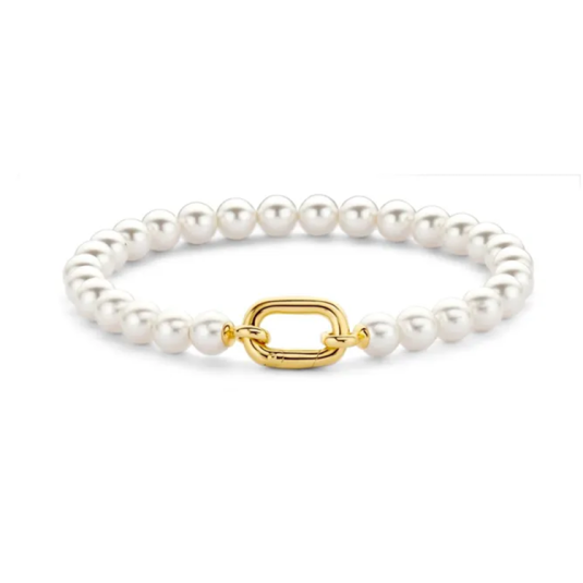 TI SENTO ezüst gyöngy karkötő karkötő 23037YP - Elegáns ékszer webáruház Budapest