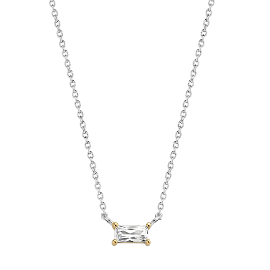 TI SENTO ezüst nyaklánc cirkónia medállal nyaklánc 3977ZY - Elegáns ékszer webáruház Budapest